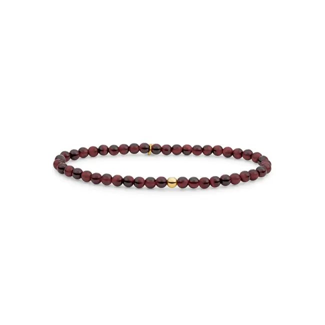 Saturn Armband Small Red Tiger Eye