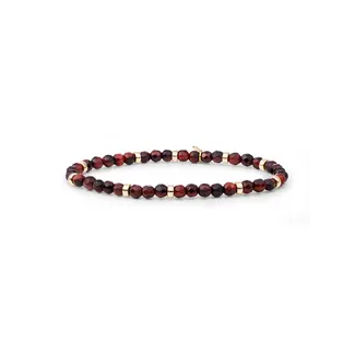 Sparkling Jewels Roundel Interstellar Armband Red Tiger Eye