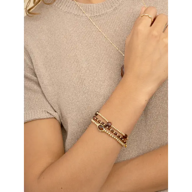 Interstellar Armband Red Tiger Eye
