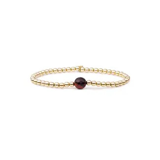 Sparkling Jewels Core Armband Red Tiger Eye