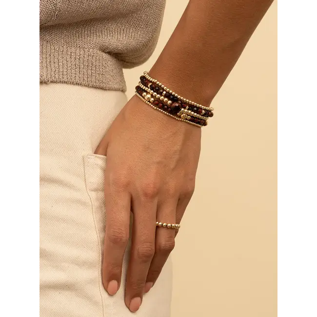 Core Armband Red Tiger Eye