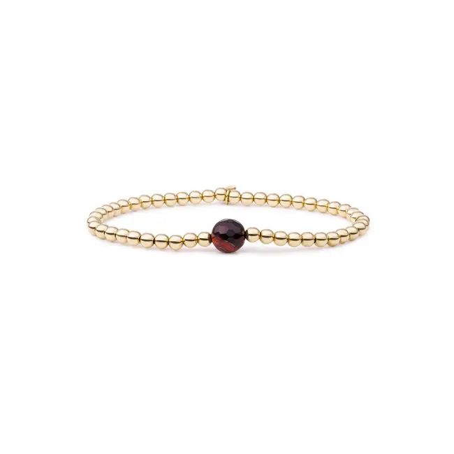 Cushion Cut Armband Red Tiger Eye