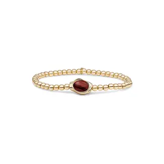 Sparkling Jewels Flow Armband Red Tiger Eye