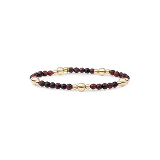 Sparkling Jewels Bold Mix Armband Red Tiger Eye