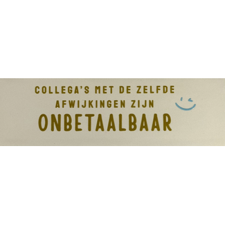 Yett Agenturen Do Tegeltje -  Collega's met de zelfde afwijkingen zijn onbetaalbaar
