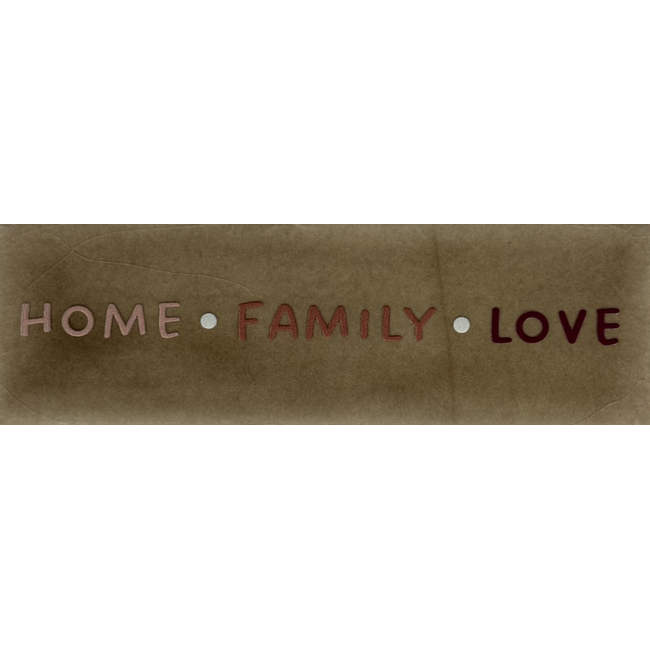 Do Tegeltje - Home family love