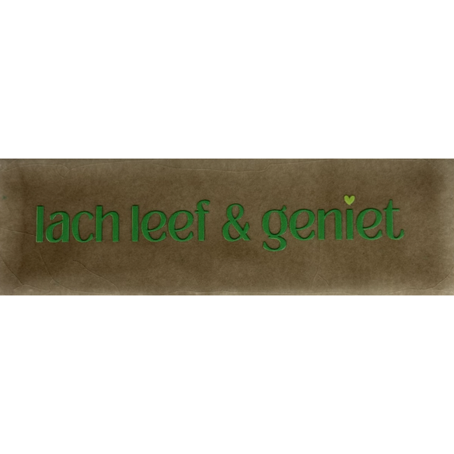Do Tegeltje - Lach leef & geniet
