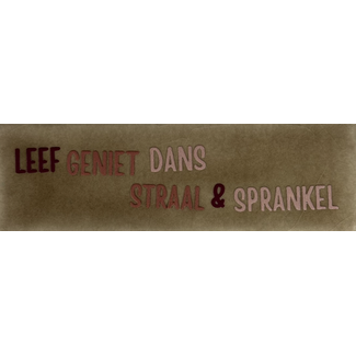 Yett Agenturen Do Tegeltje - Leef geniet dans straal & sprankel