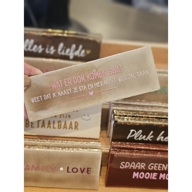 Do Tegeltje - Wat er ook komen gaat weet dat ..