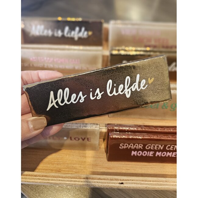Do Tegeltje - Alles is liefde