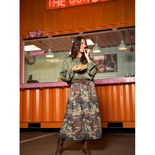 PAPRICA skirt - Army Camouflage