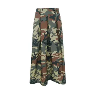 Black Colour PAPRICA skirt - Army Camouflage