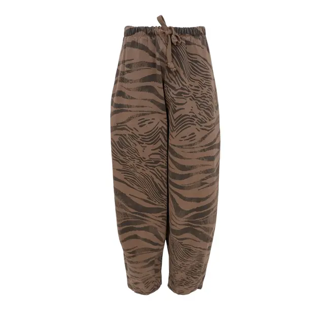 OFELIA barrel pant - Espresso