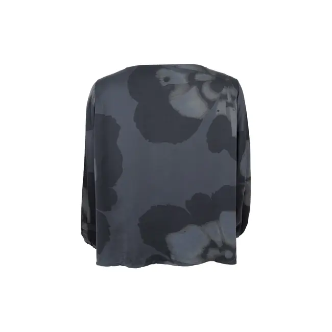 TARA blouse - Grey Flower