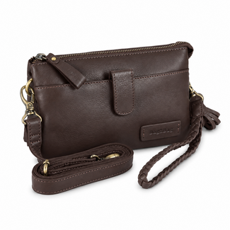 Bag2Bag Tas Model Dover - Donkerbruin