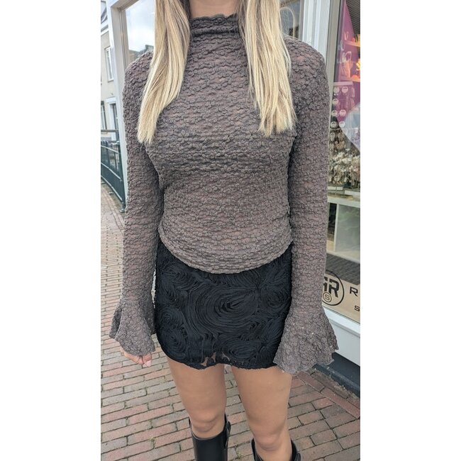 Davina top - kaki