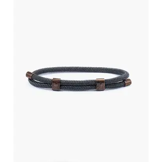 Pig and Hen Little Lewis DBL - Slate Gray | Bronze