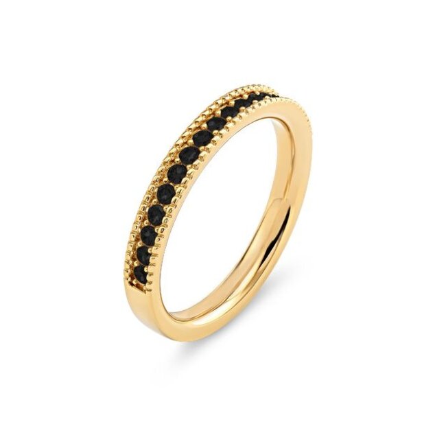 Friends Jolene ring Jet - Goudkleurig