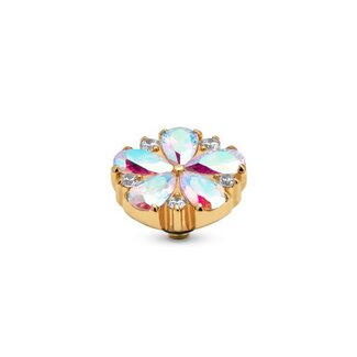 Melano Jewelry Twisted Crystal Flake - AB