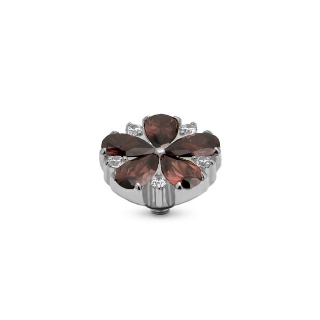 Twisted Crystal Flake - Dark Brown