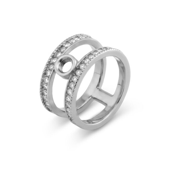 Vivid Vola Ring - Zilverkleurig