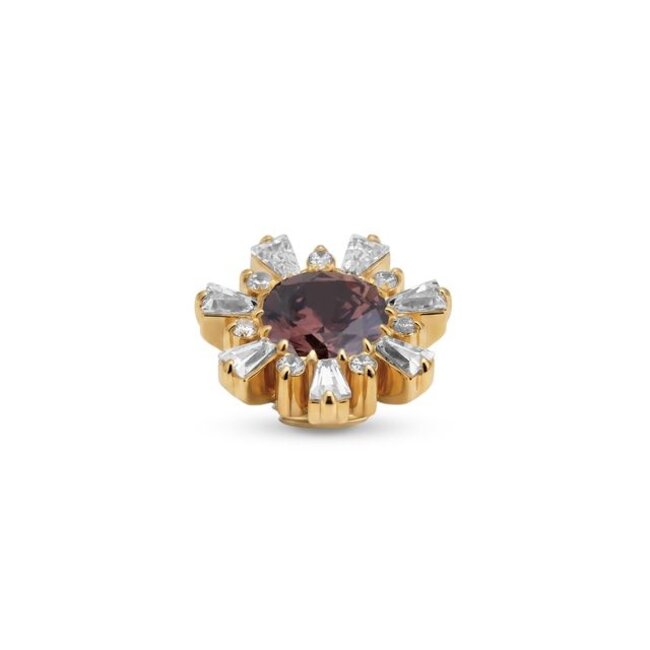 Vivid Frozen Flake - Dark Brown