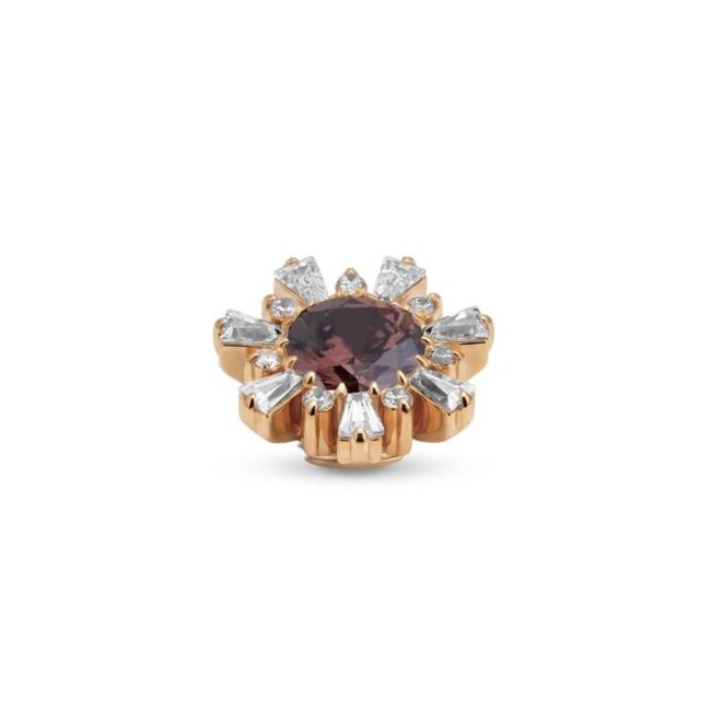 Vivid Frozen Flake - Dark Brown