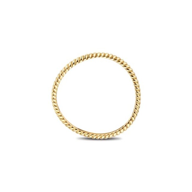 Ring 1285YGO - Geelgoud (14k)