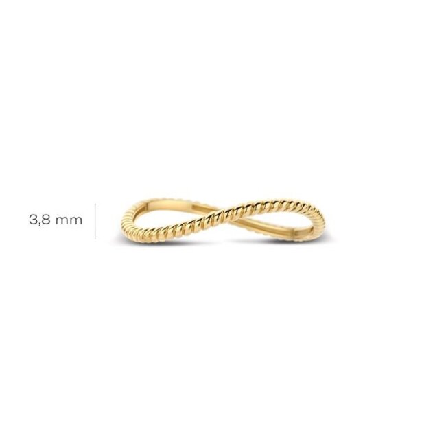 Ring 1285YGO - Geelgoud (14k)
