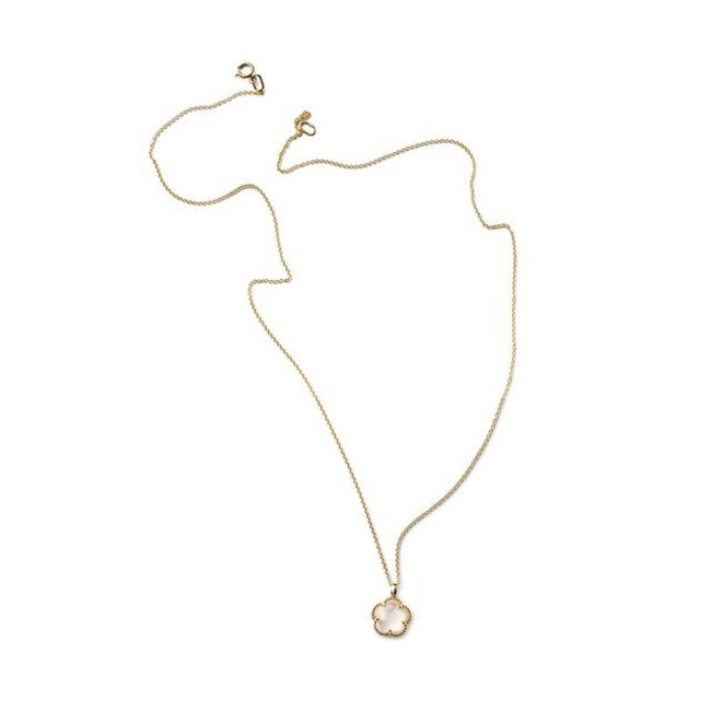 Collier 3209YMQ - Geelgoud (14k) met Mother of Pearl