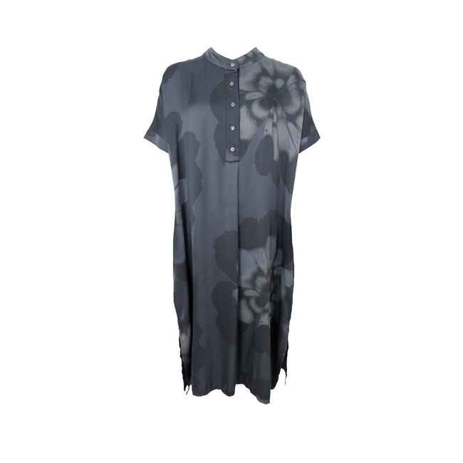 TARA kaftan dress - Grey Flower