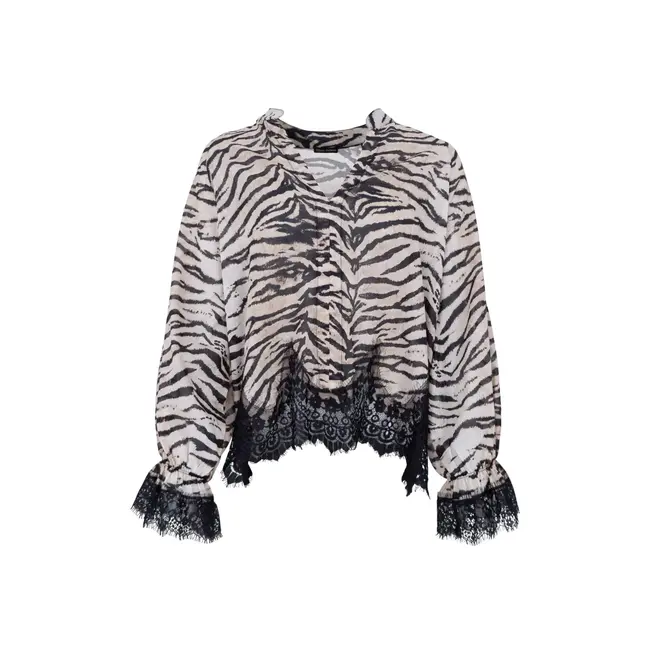 SALMA blouse - Zebra