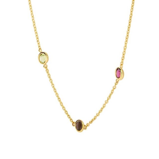 Collier 3210YFC - Geelgoud (14k) met Citrine