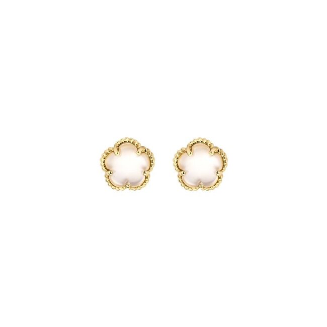 Oorbellen 7400YMQ - Geelgoud (14k