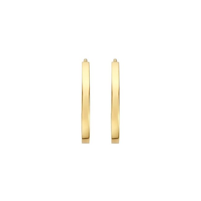 Oorbellen 7402YZI - Geelgoud (14k)