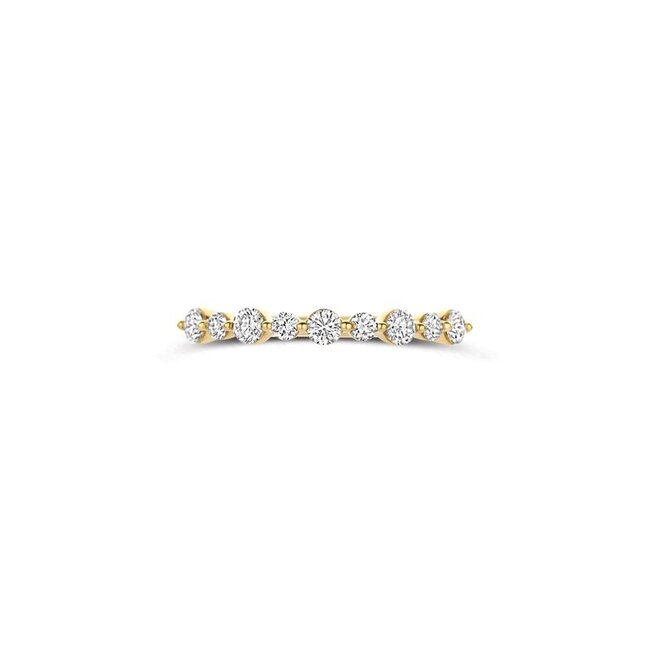 Ring LG1064Y – Geelgoud (14k) met Lab grown Diamant