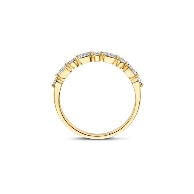 Ring LG1065Y – Geelgoud (14k) met Lab grown Diamant