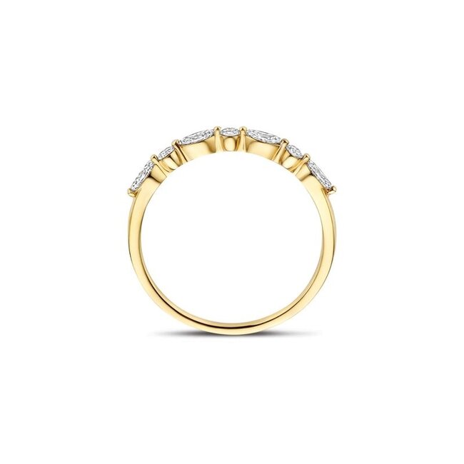 Ring LG1066Y – Geelgoud (14k) met Lab grown Diamant