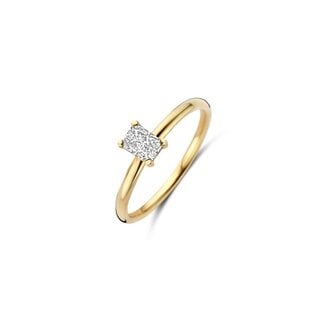 Blush Gold Jewels Ring LG1073Y – Geelgoud (14k) met Lab grown Diamant