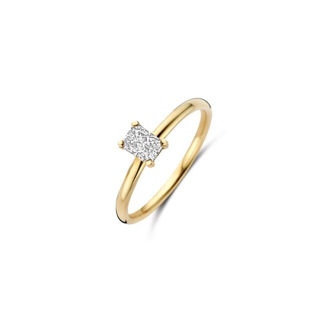 Ring LG1073Y – Geelgoud (14k) met Lab grown Diamant