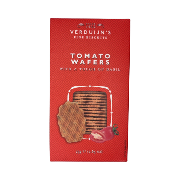 VERDUIJN'S FINE BISCUITS Verduijn's Fine Biscuits - Tomato Wafers