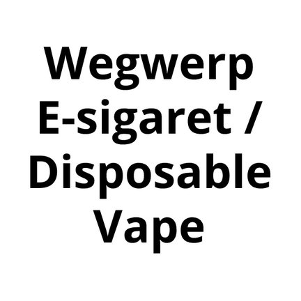 Wegwerp E-sigaret / Disposable Vape