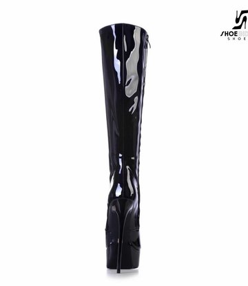 Giaro Black shiny Giaro ultra "Galana" knee boots