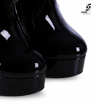 Giaro Black shiny Giaro ultra "Galana" knee boots