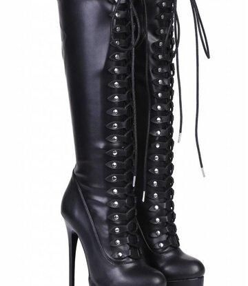 Giaro Schwarzer Schnürstiefel "Galana MAHAUTE"
