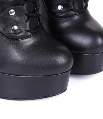 Giaro Schwarzer Schnürstiefel "Galana MAHAUTE"