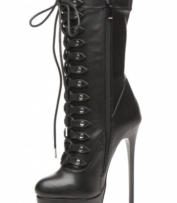 Giaro Schwarze Schnürstiefelette "Galana MIATLA"