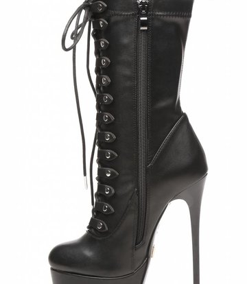 Giaro Schwarze Schnürstiefelette "Galana MIATLA"