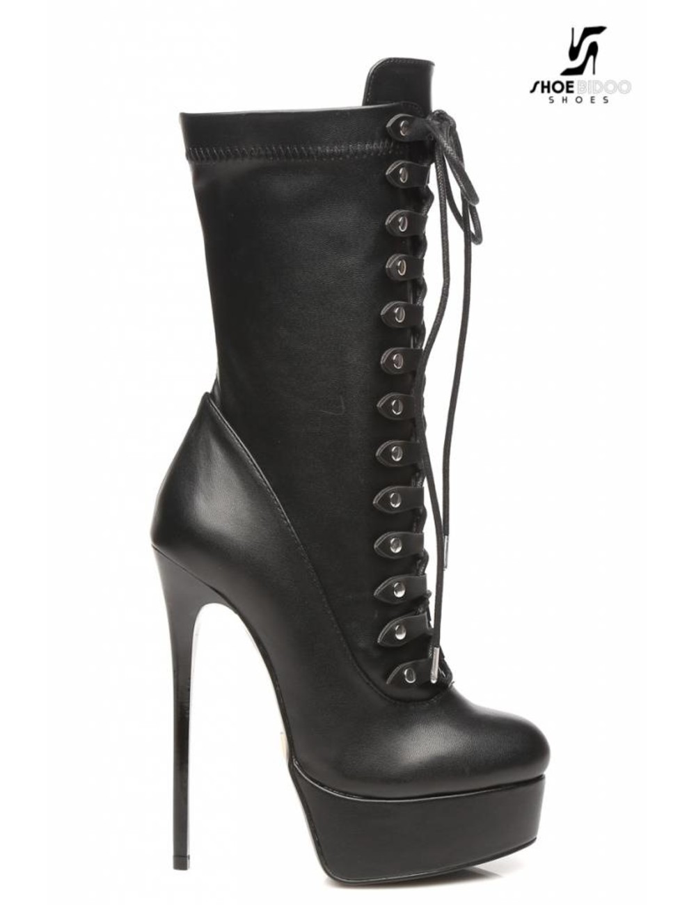 Giaro Schwarze Schnürstiefelette "Galana MIATLA"