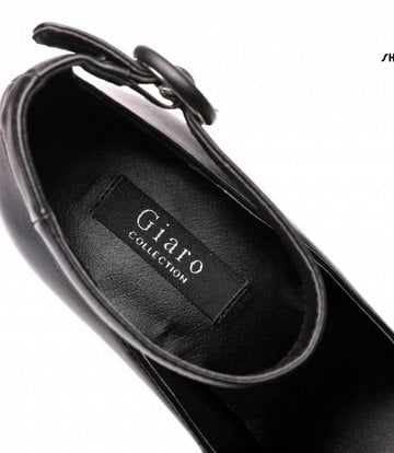 Giaro Black matte Giaro "Destroyer" pumps with anklestrap